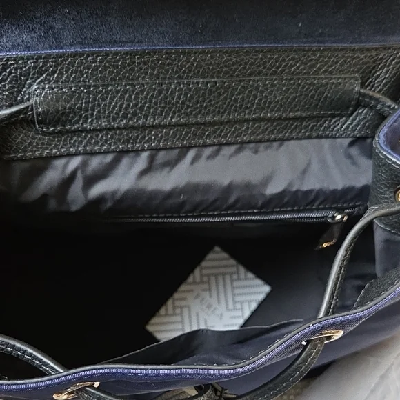 Furla Navy and Black Backpack - Picture 8 of 10
